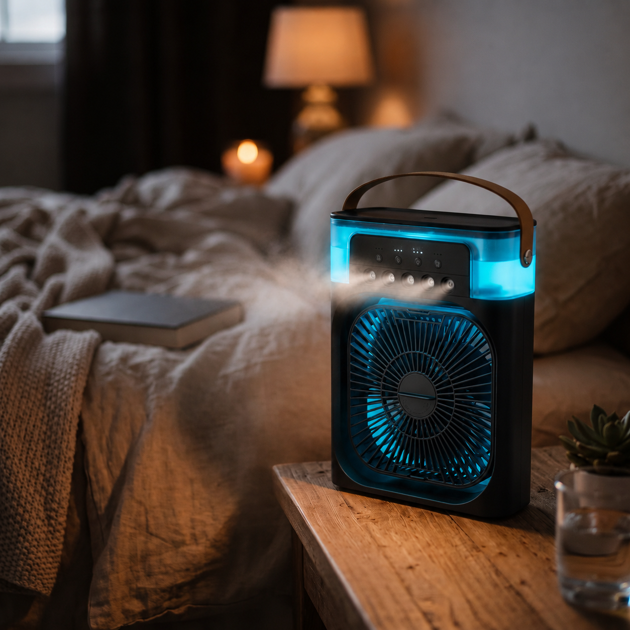 Mini Brumisateur Ventilateur LED