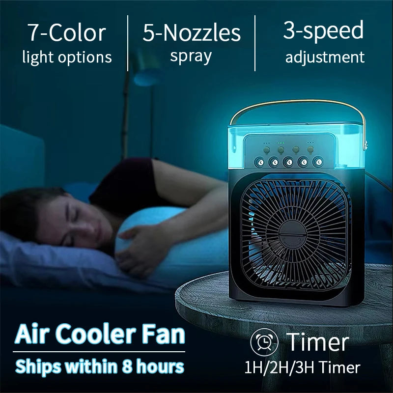 Mini Brumisateur Ventilateur LED