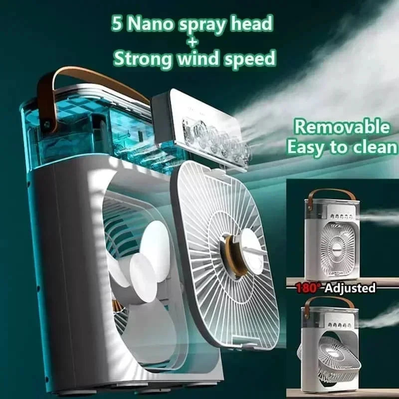 Mini Brumisateur Ventilateur LED
